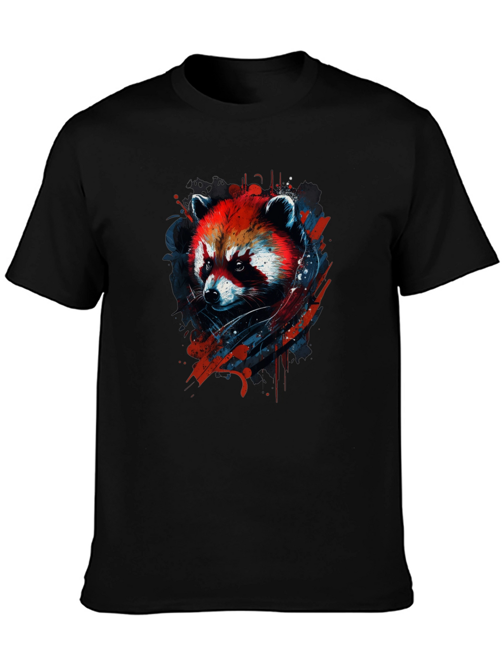Red Panda Graphic Tee - Cool Animal Design