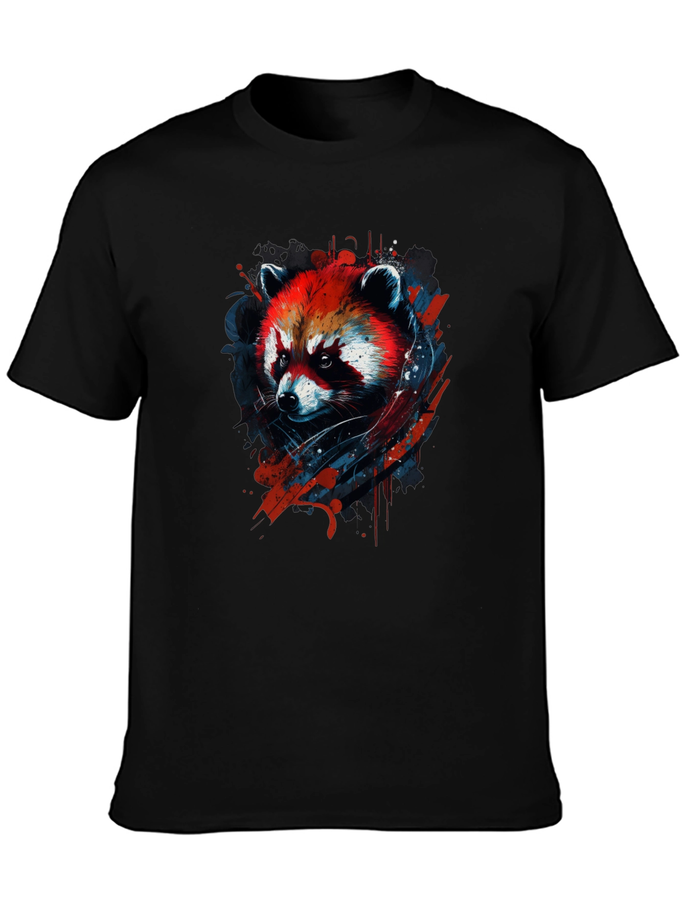 Red Panda Graphic Tee - Cool Animal Design