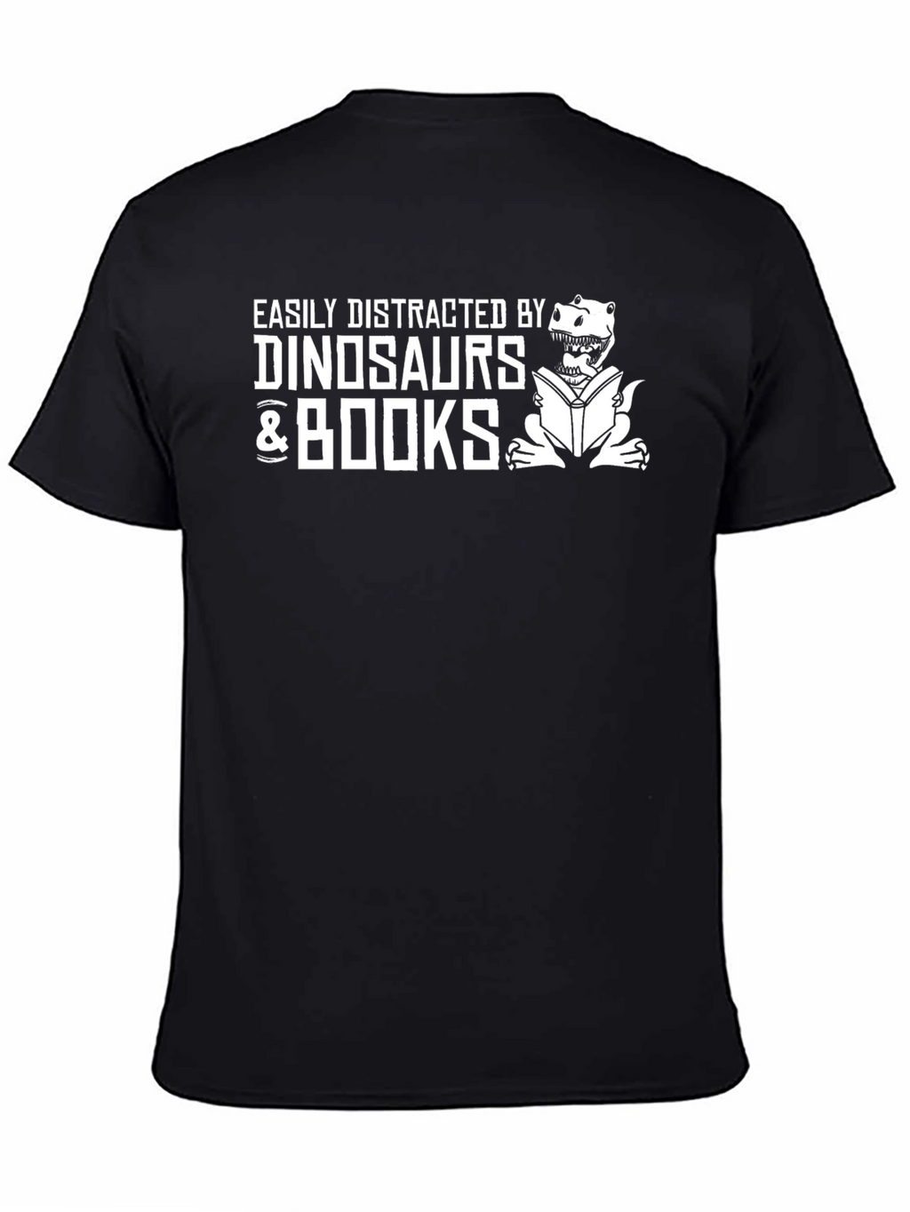 Dinosaur & Book Lover T-Shirt