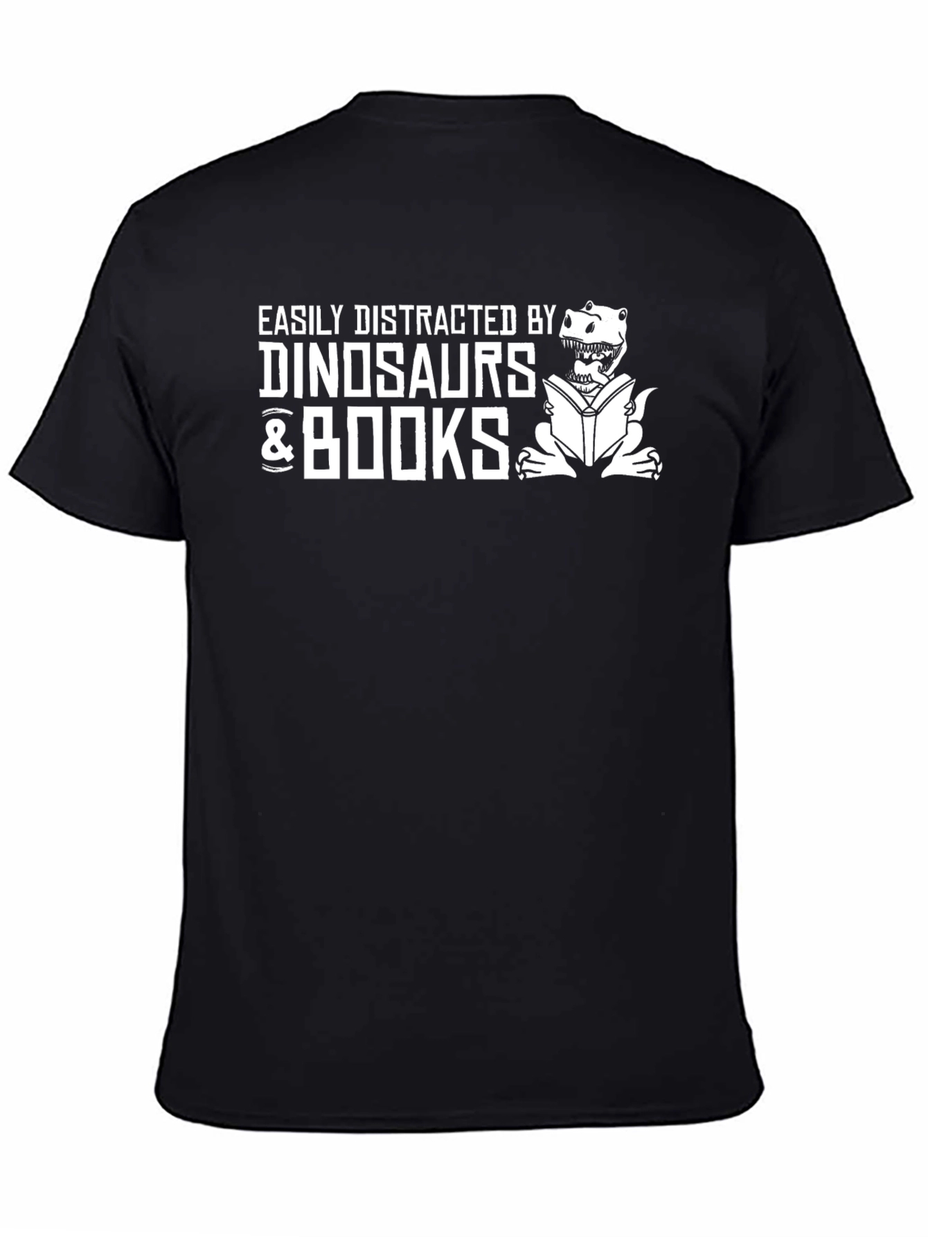 Dinosaur & Book Lover T-Shirt