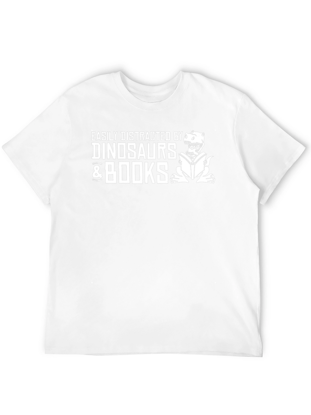 Dinosaur & Book Lover T-Shirt