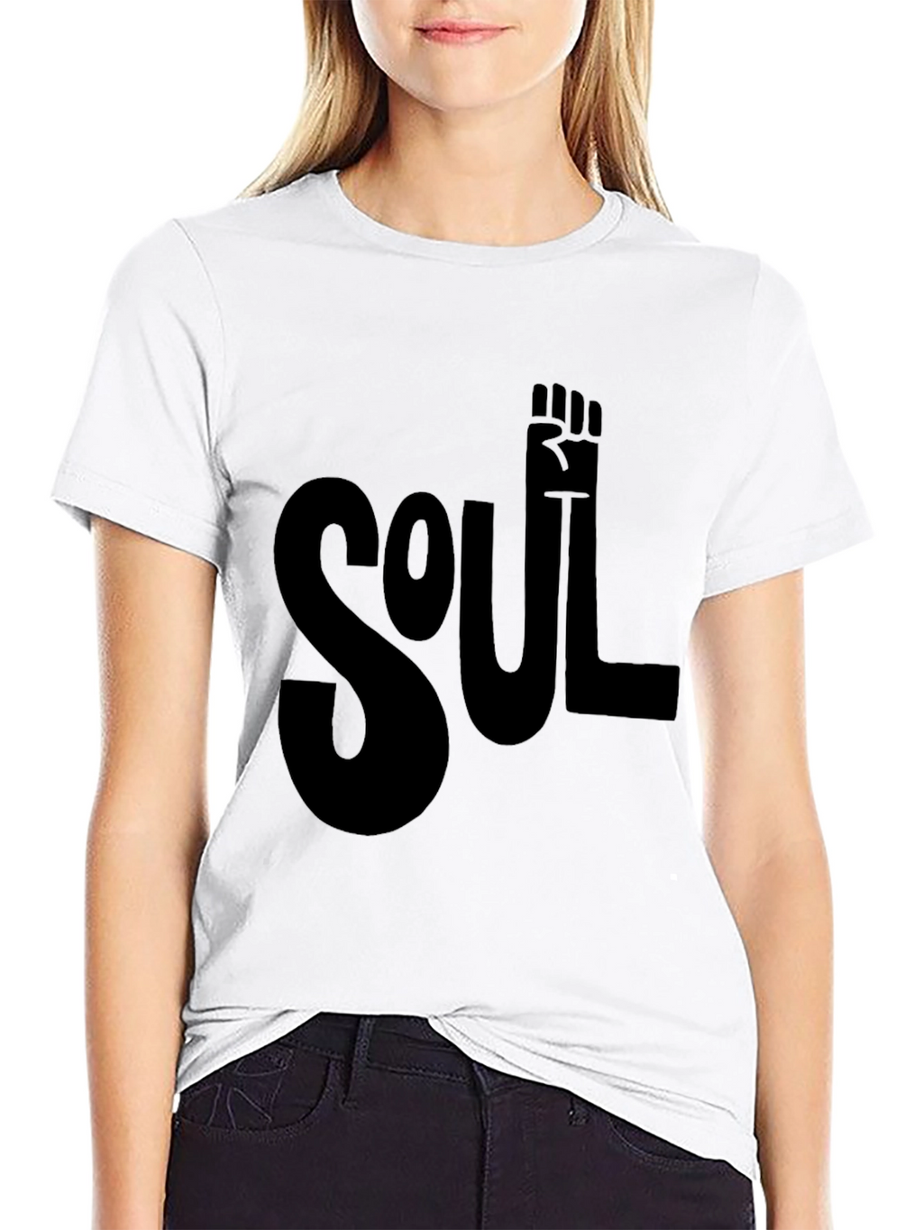 Soul Fist Black Graphic T-Shirt