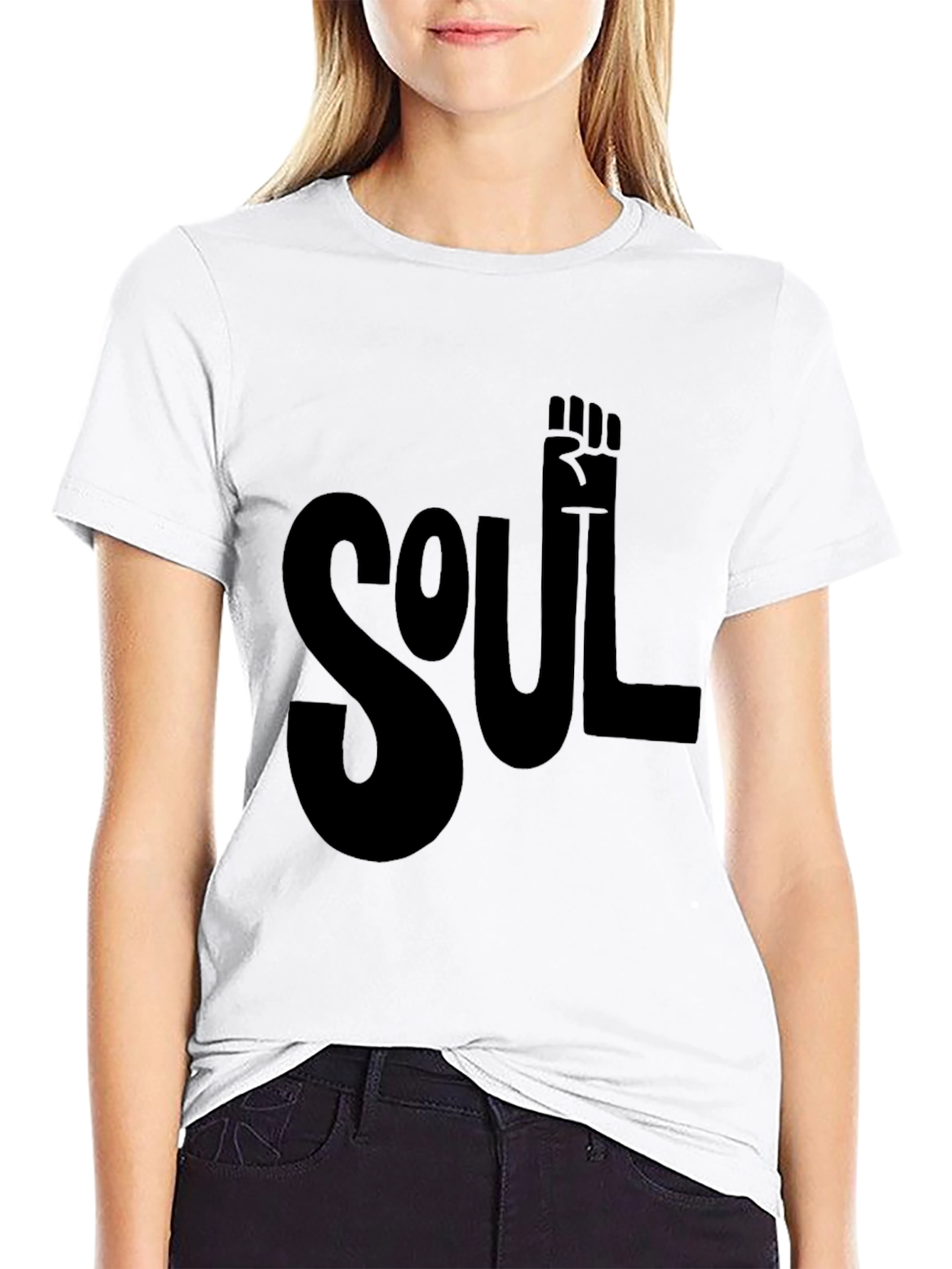 Soul Fist Black Graphic T-Shirt