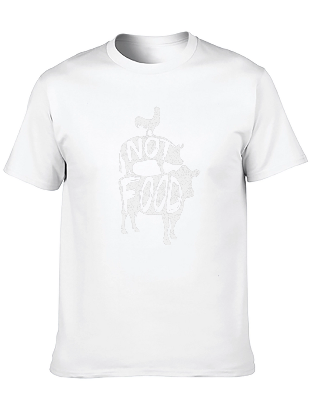 Vegan Not Food Animal Graphic T-Shirt