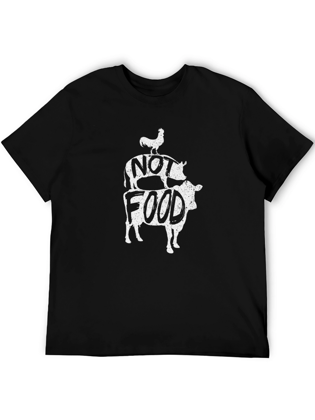 Vegan Not Food Animal Graphic T-Shirt