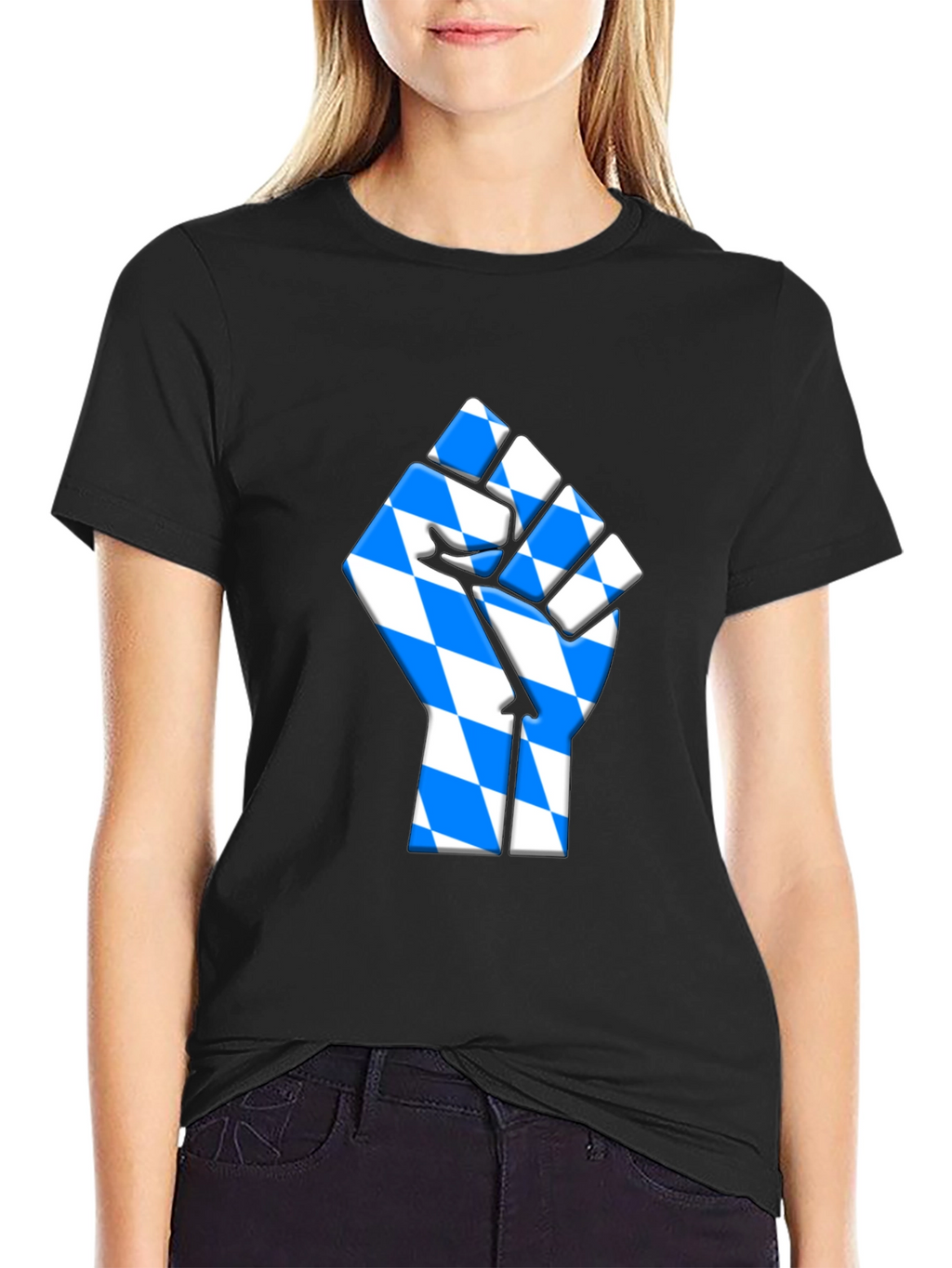 Bavarian Fist T-Shirt - Black Bavarian Pride Tee
