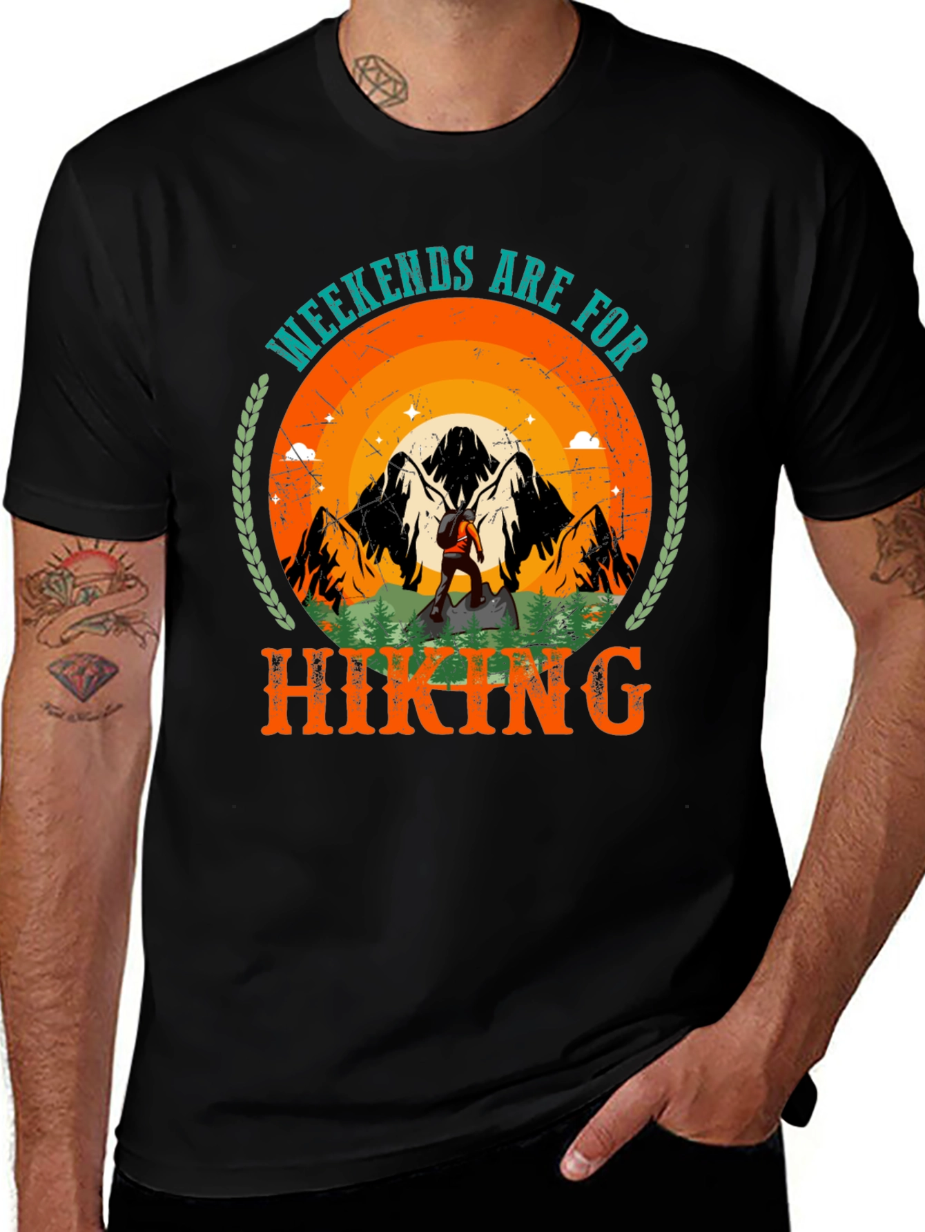 Weekend Hiking Graphic Tee