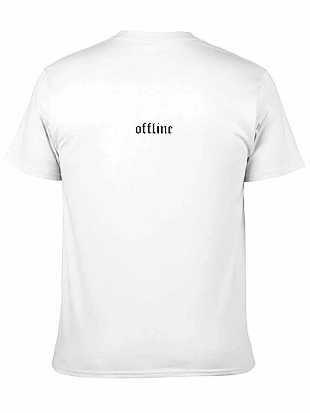 Offline Graphic Black T-Shirt