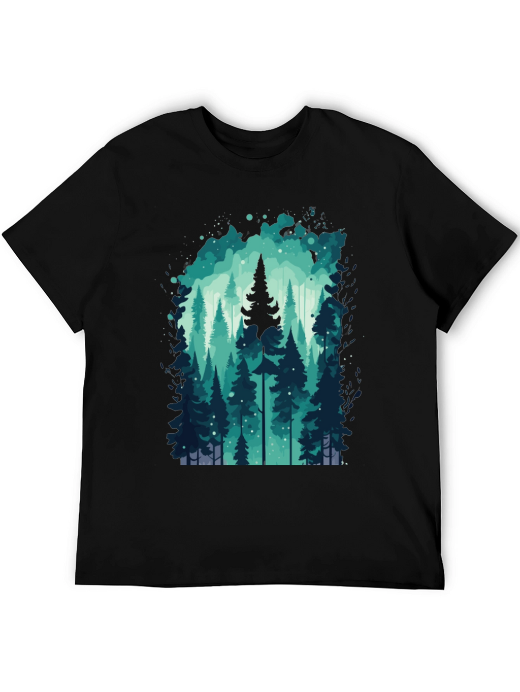 Nature Forest Graphic Tee - Cool Adventure Shirt