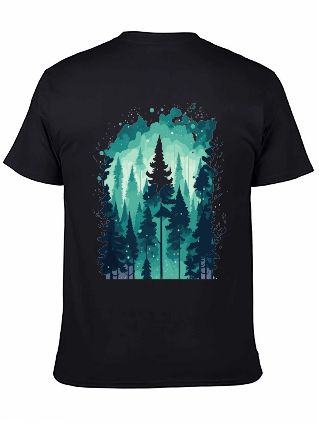 Nature Forest Graphic Tee - Cool Adventure Shirt