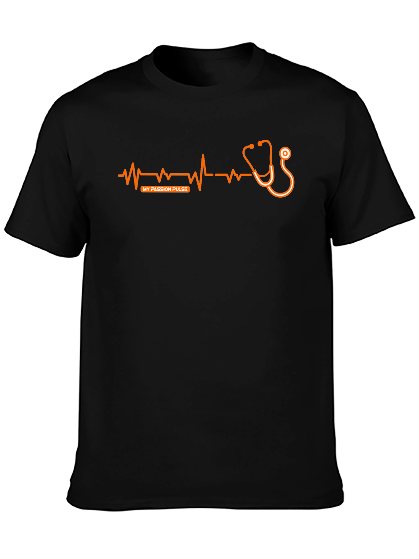My Passion Pulse Graphic T-Shirt - Black