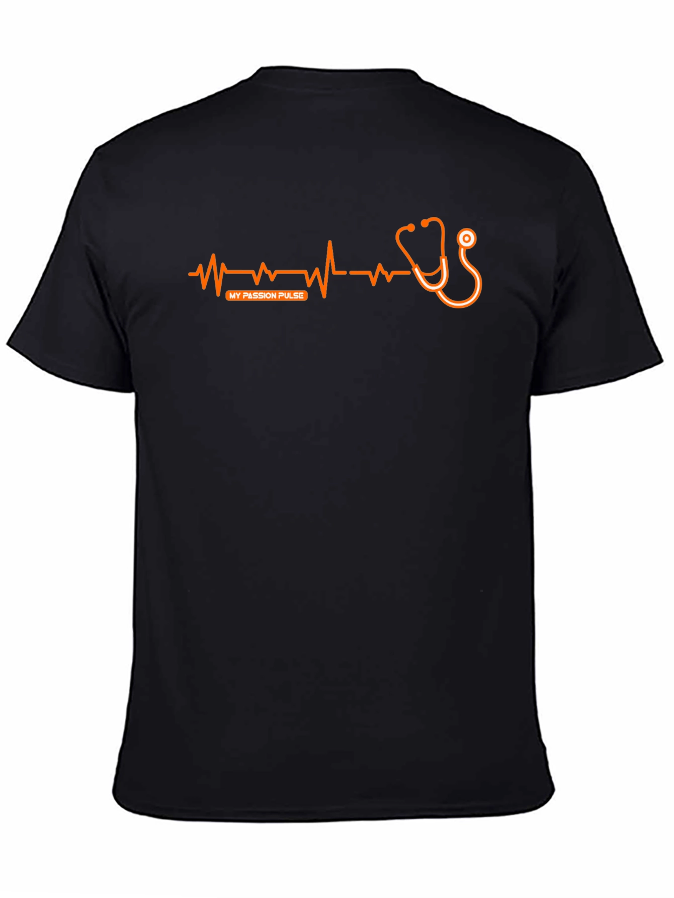 My Passion Pulse Graphic T-Shirt - Black