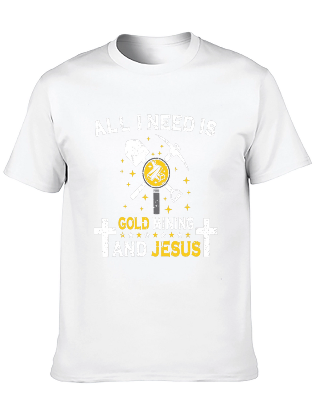 Gold Mining and Jesus T-Shirt