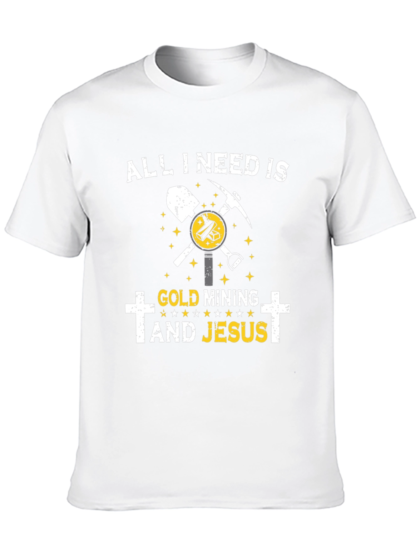 Gold Mining and Jesus T-Shirt