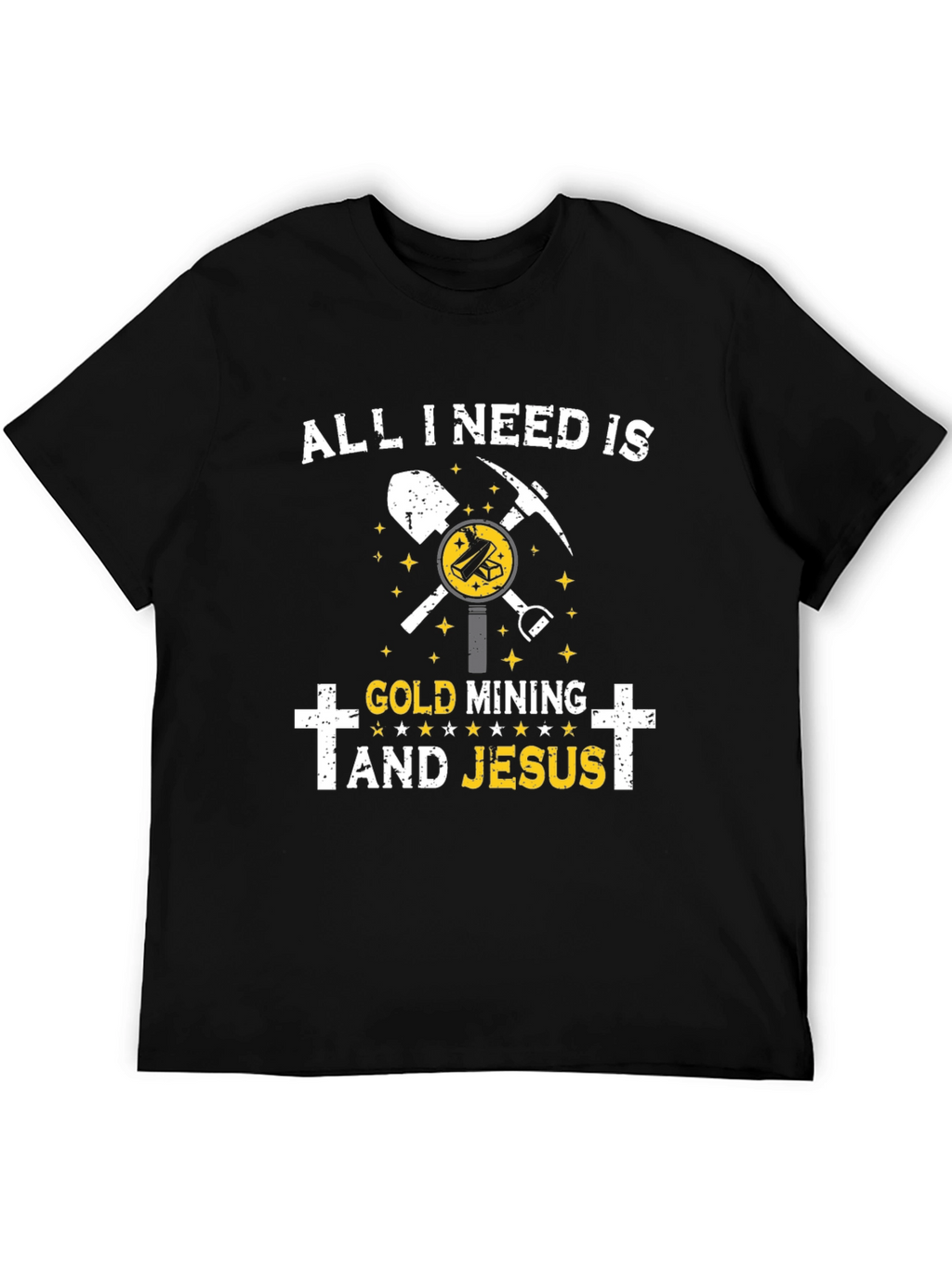 Gold Mining and Jesus T-Shirt