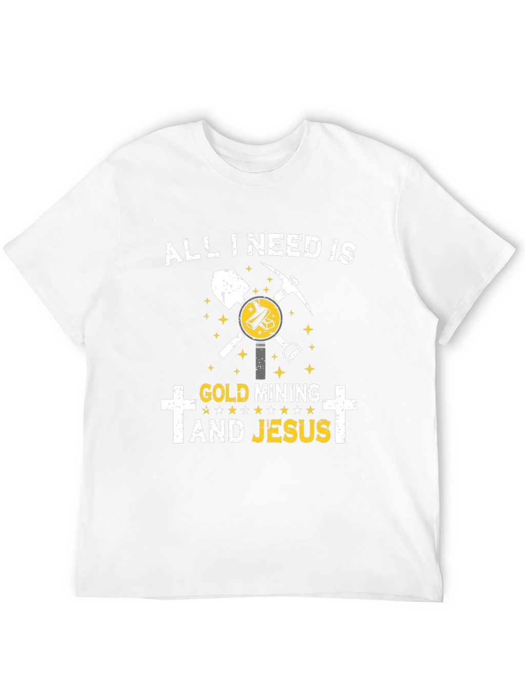 Gold Mining and Jesus T-Shirt