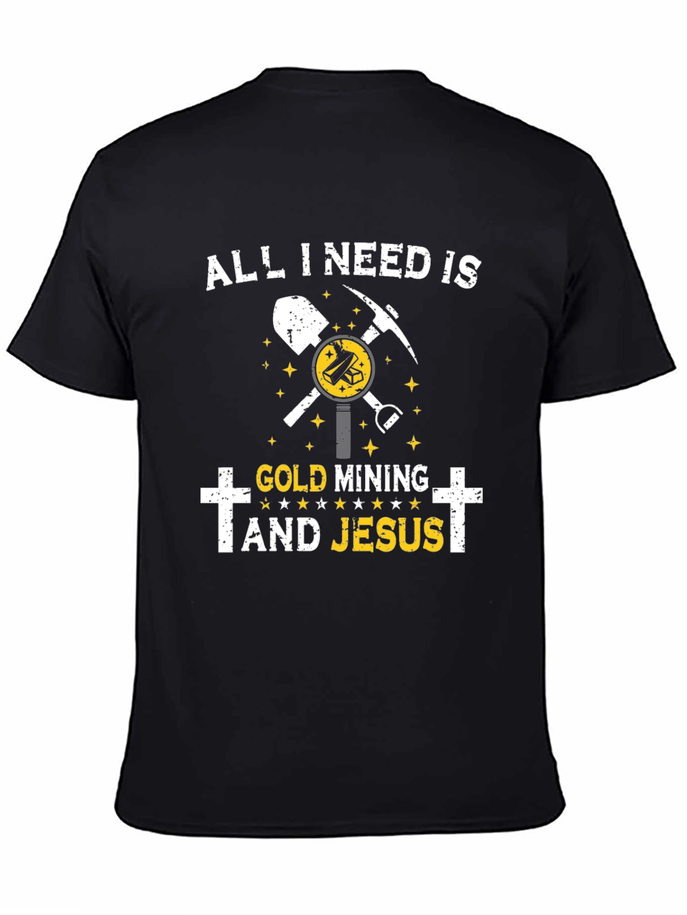 Gold Mining and Jesus T-Shirt