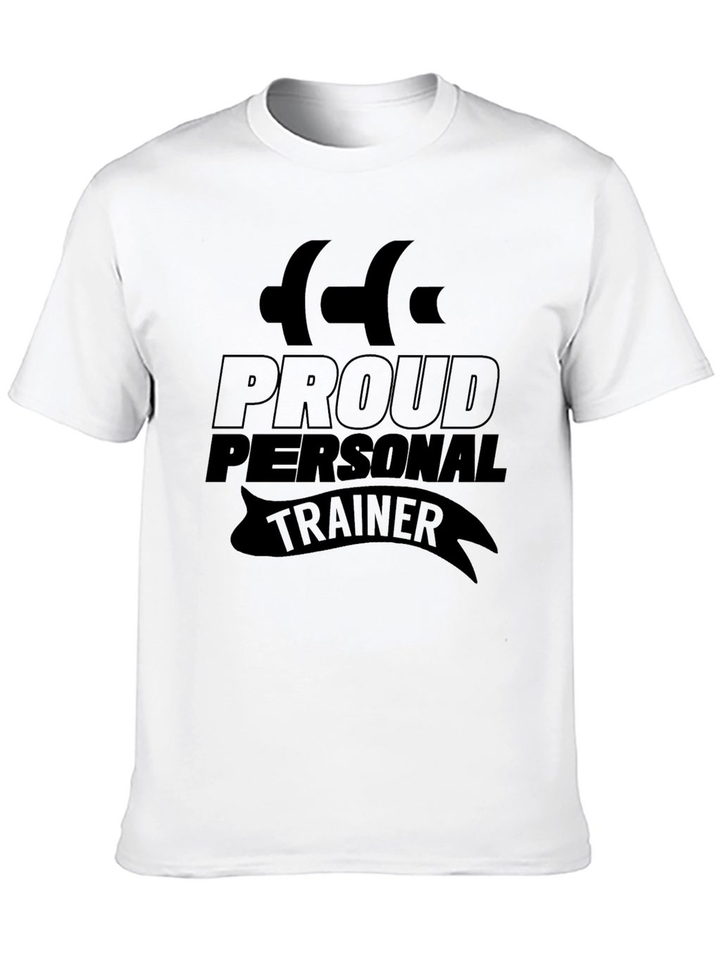 Proud Personal Trainer Black T-Shirt