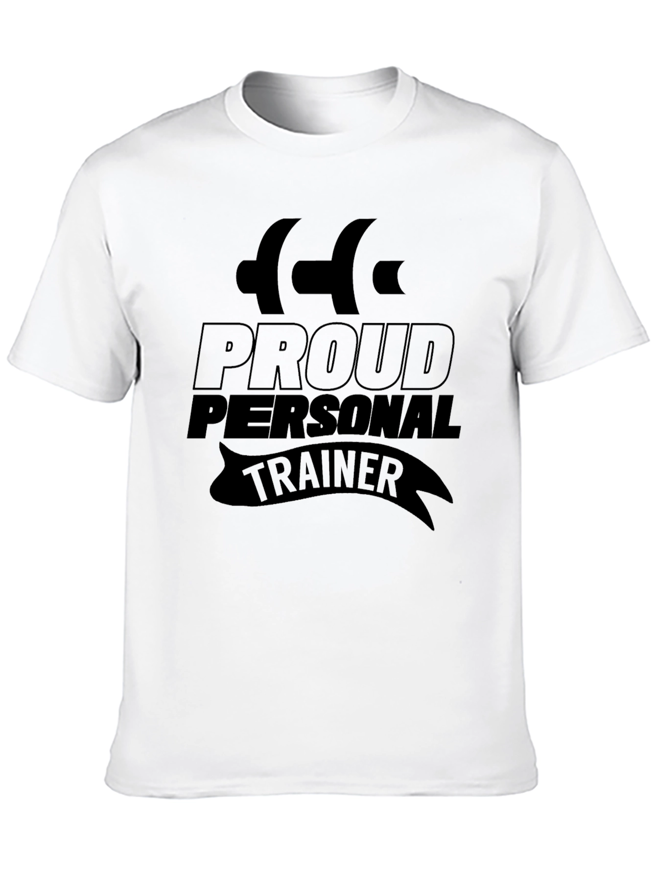 Proud Personal Trainer Black T-Shirt