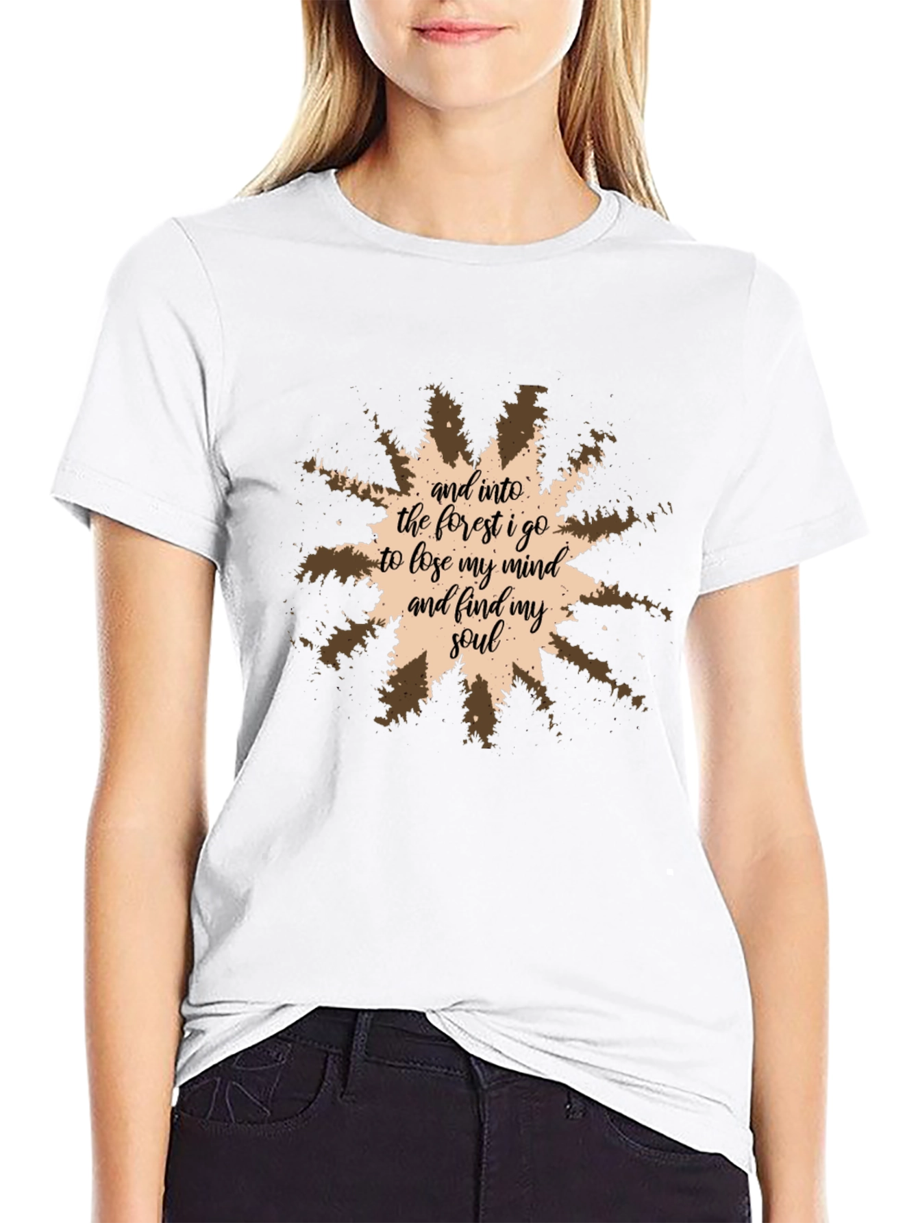 Forest Mind Soul Graphic Tee - Relaxed Fit