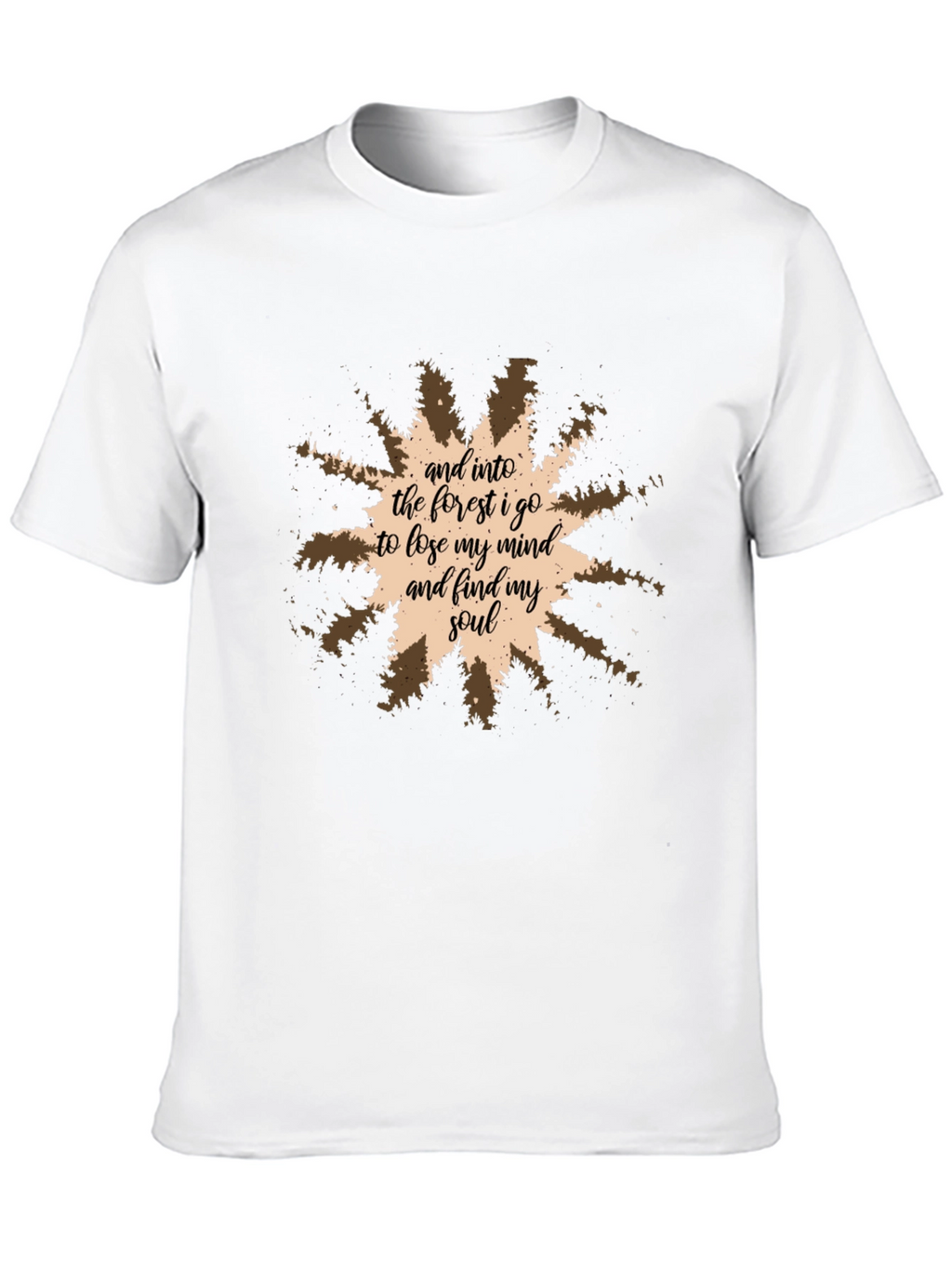 Forest Mind Soul Graphic Tee - Relaxed Fit