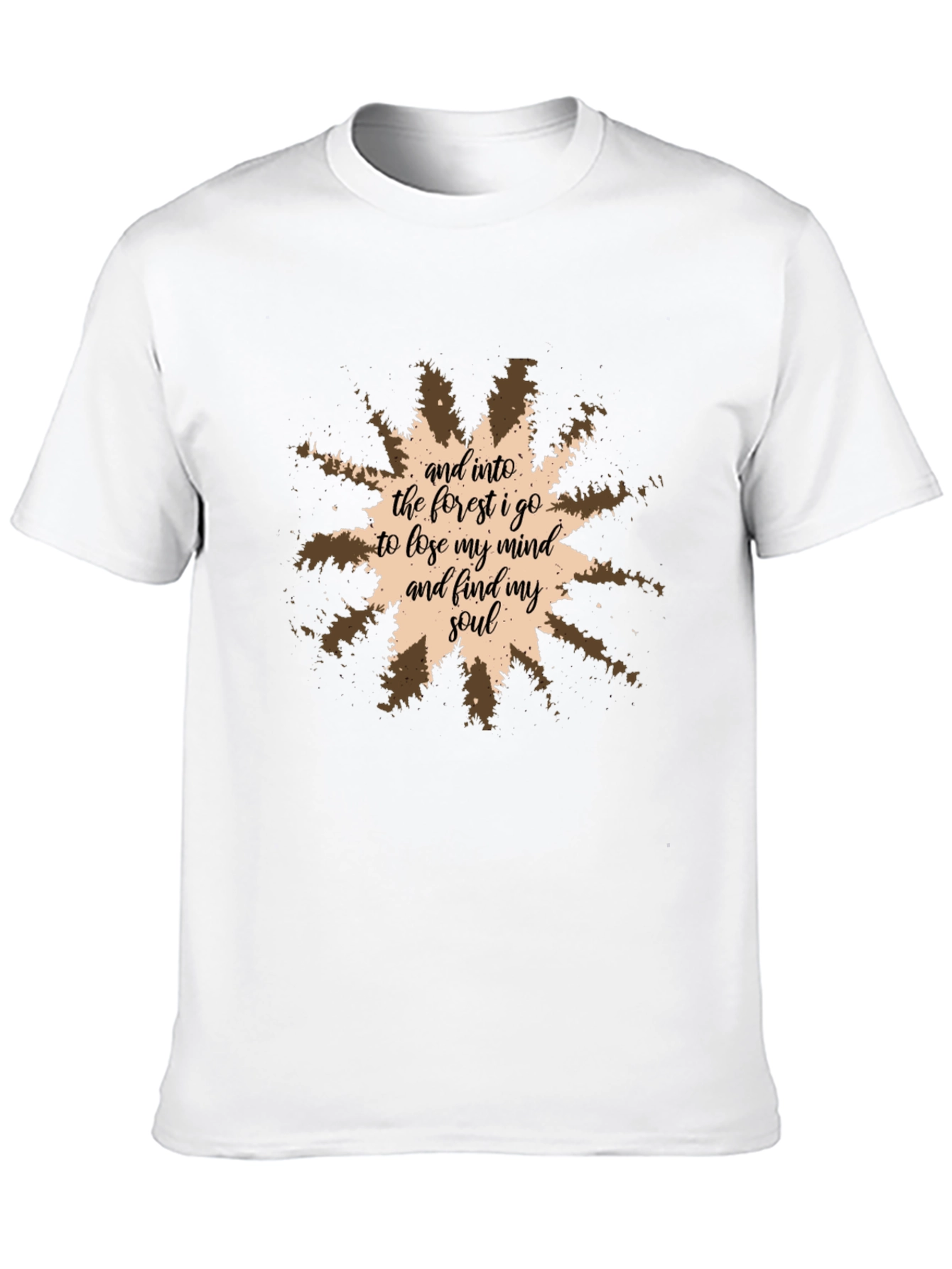 Forest Mind Soul Graphic Tee - Relaxed Fit