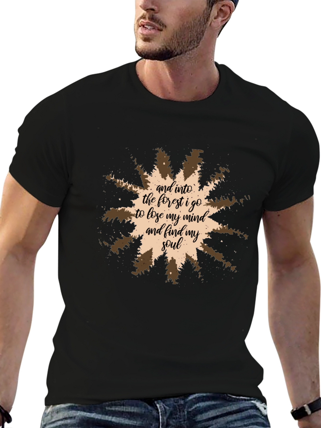 Forest Mind Soul Graphic Tee - Relaxed Fit