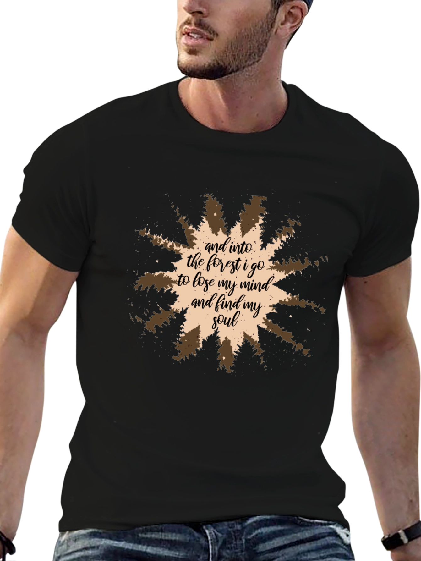 Forest Mind Soul Graphic Tee - Relaxed Fit