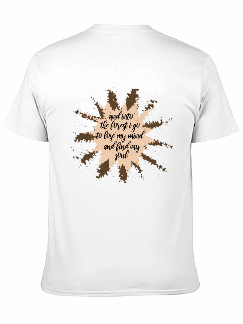 Forest Mind Soul Graphic Tee - Relaxed Fit