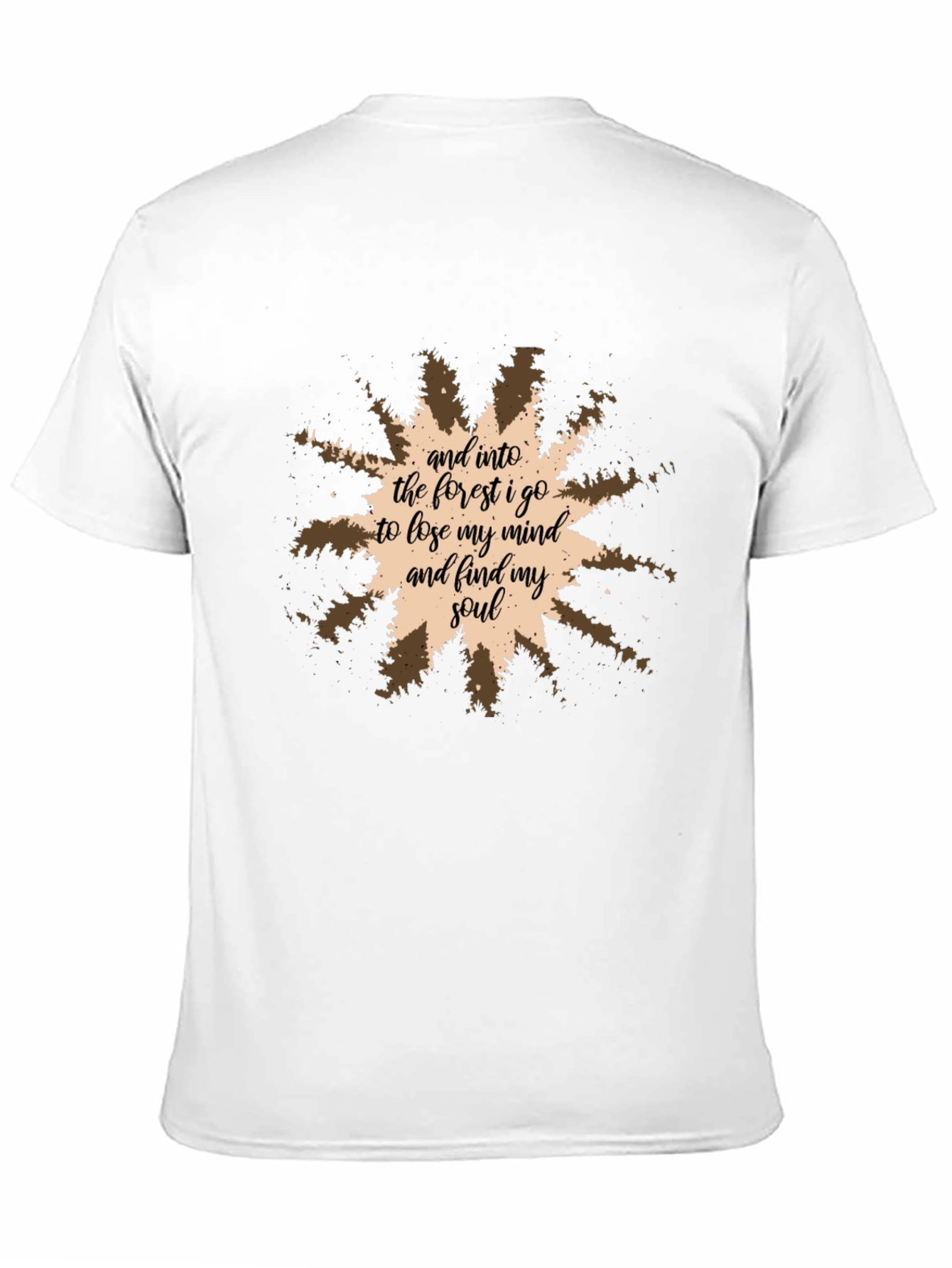 Forest Mind Soul Graphic Tee - Relaxed Fit