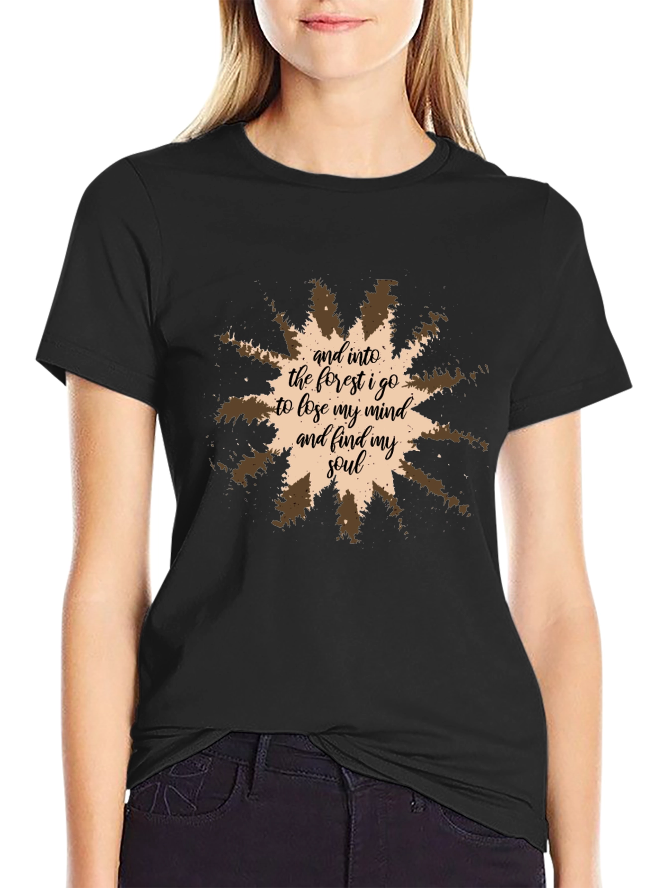 Forest Mind Soul Graphic Tee - Relaxed Fit