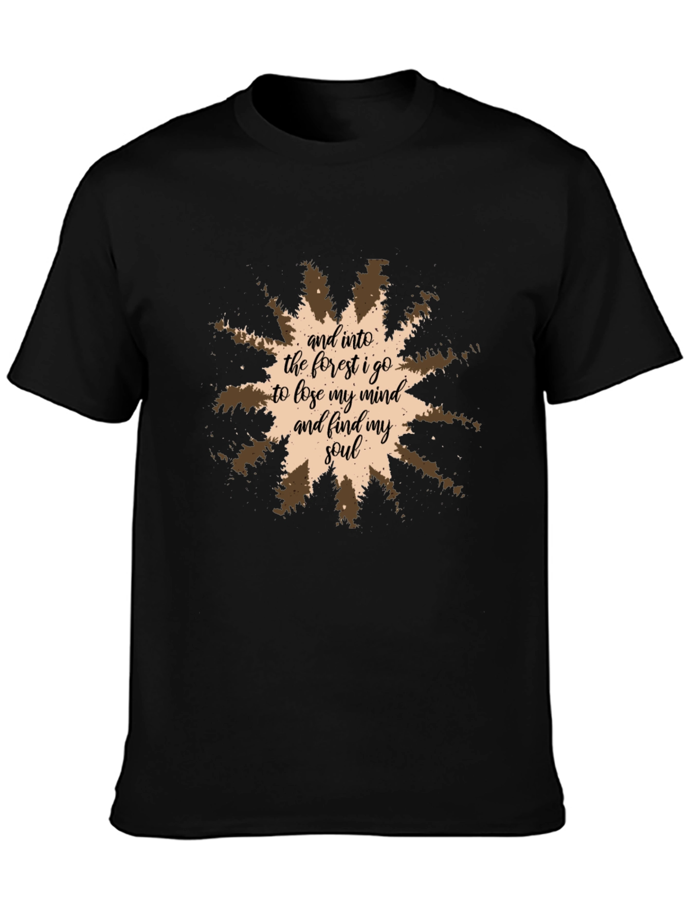Forest Mind Soul Graphic Tee - Relaxed Fit