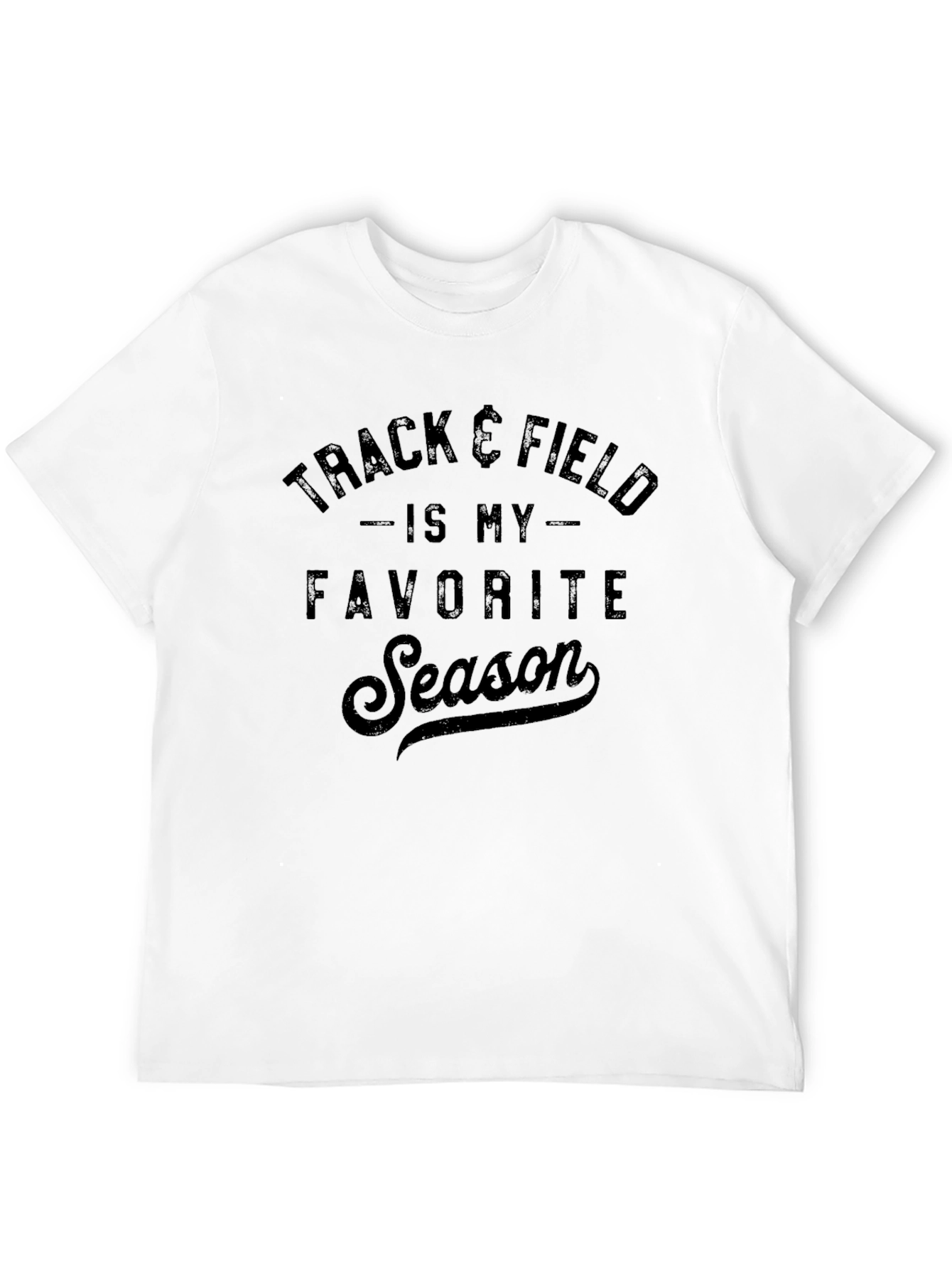 Track & Field Favorite Season Graphic T-Shirt
