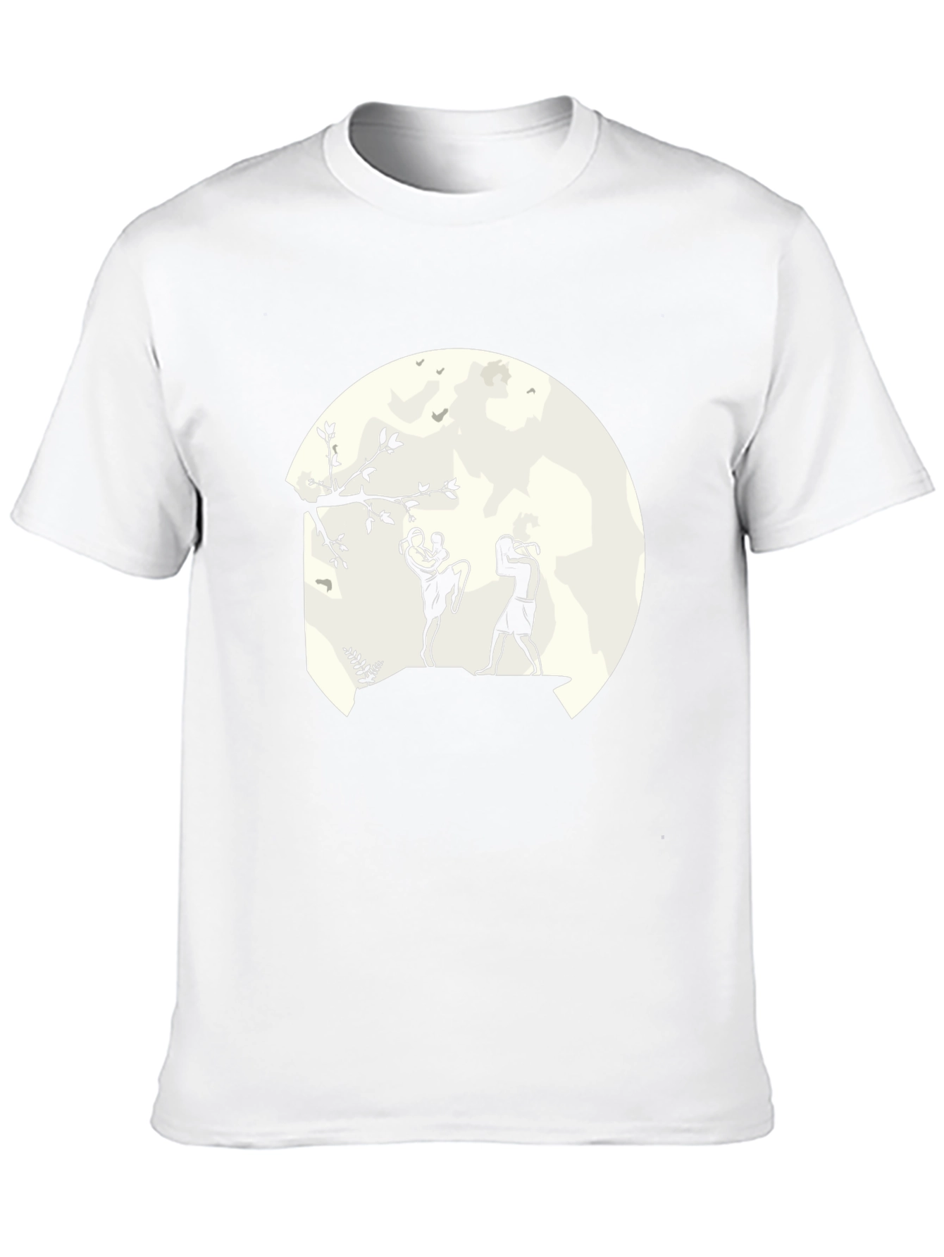 Martial Arts Moon T-Shirt - Kickboxing Design