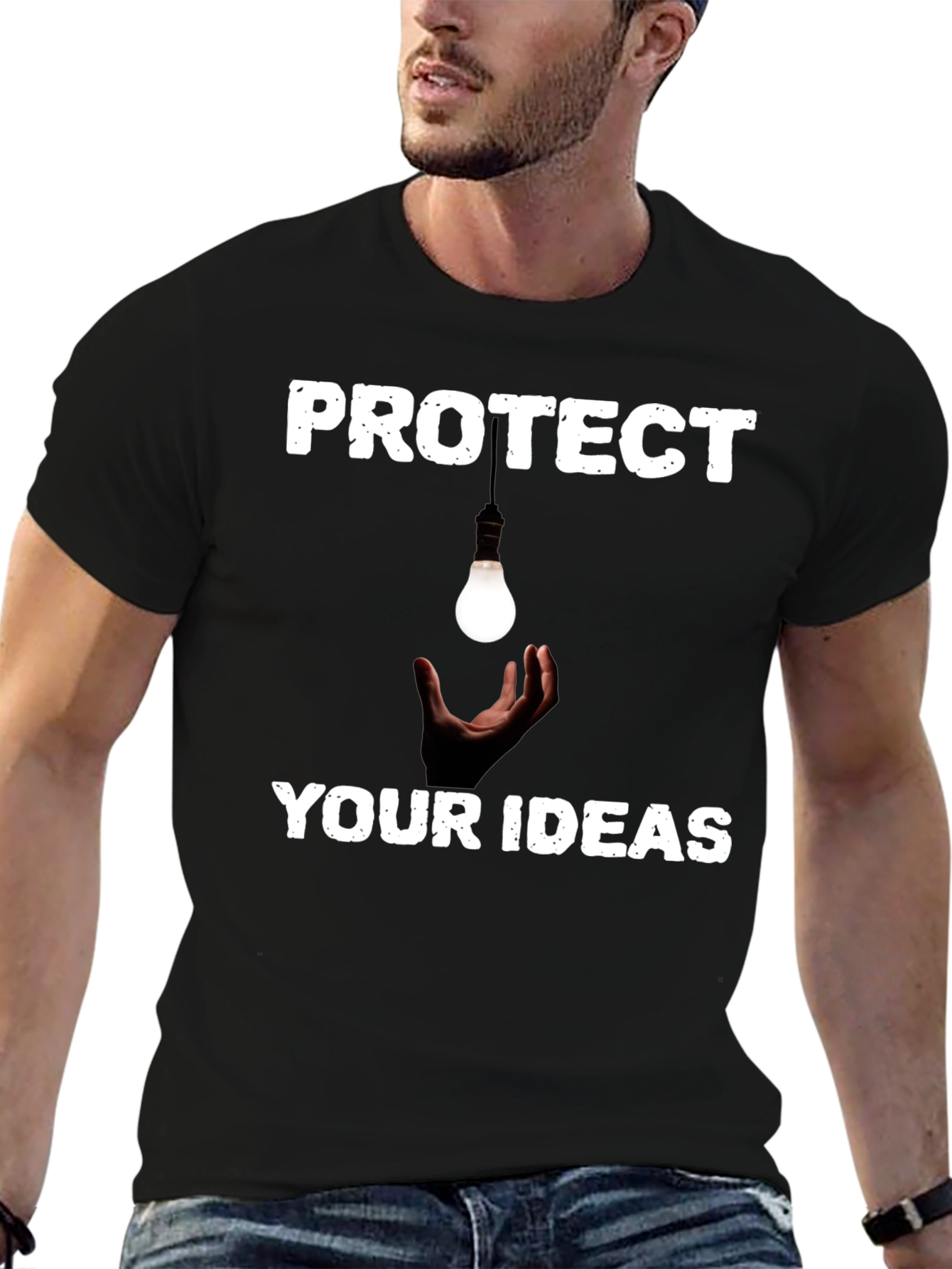 Protect Your Ideas Graphic T-Shirt