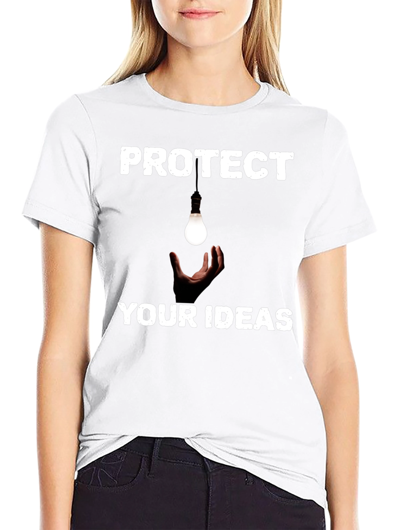 Protect Your Ideas Graphic T-Shirt