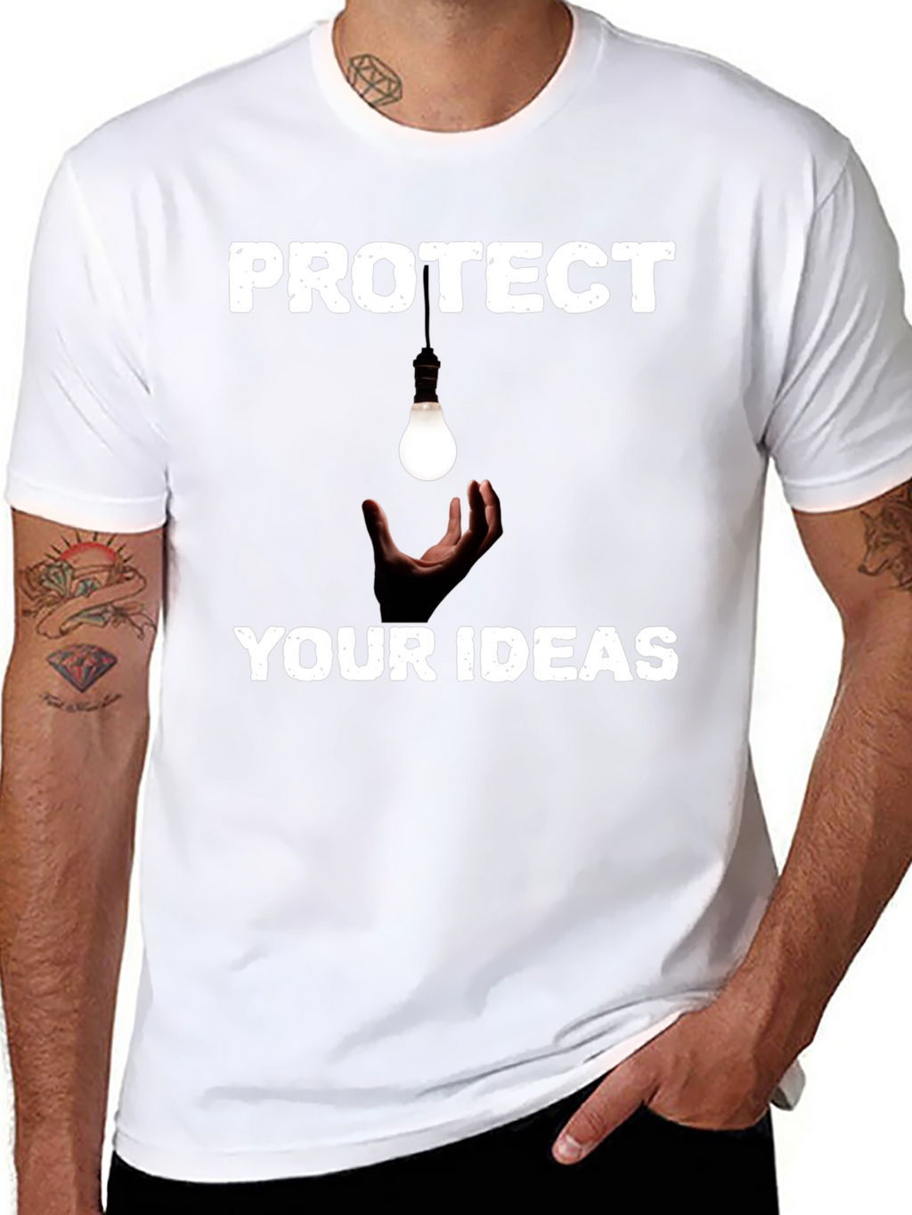 Protect Your Ideas Graphic T-Shirt