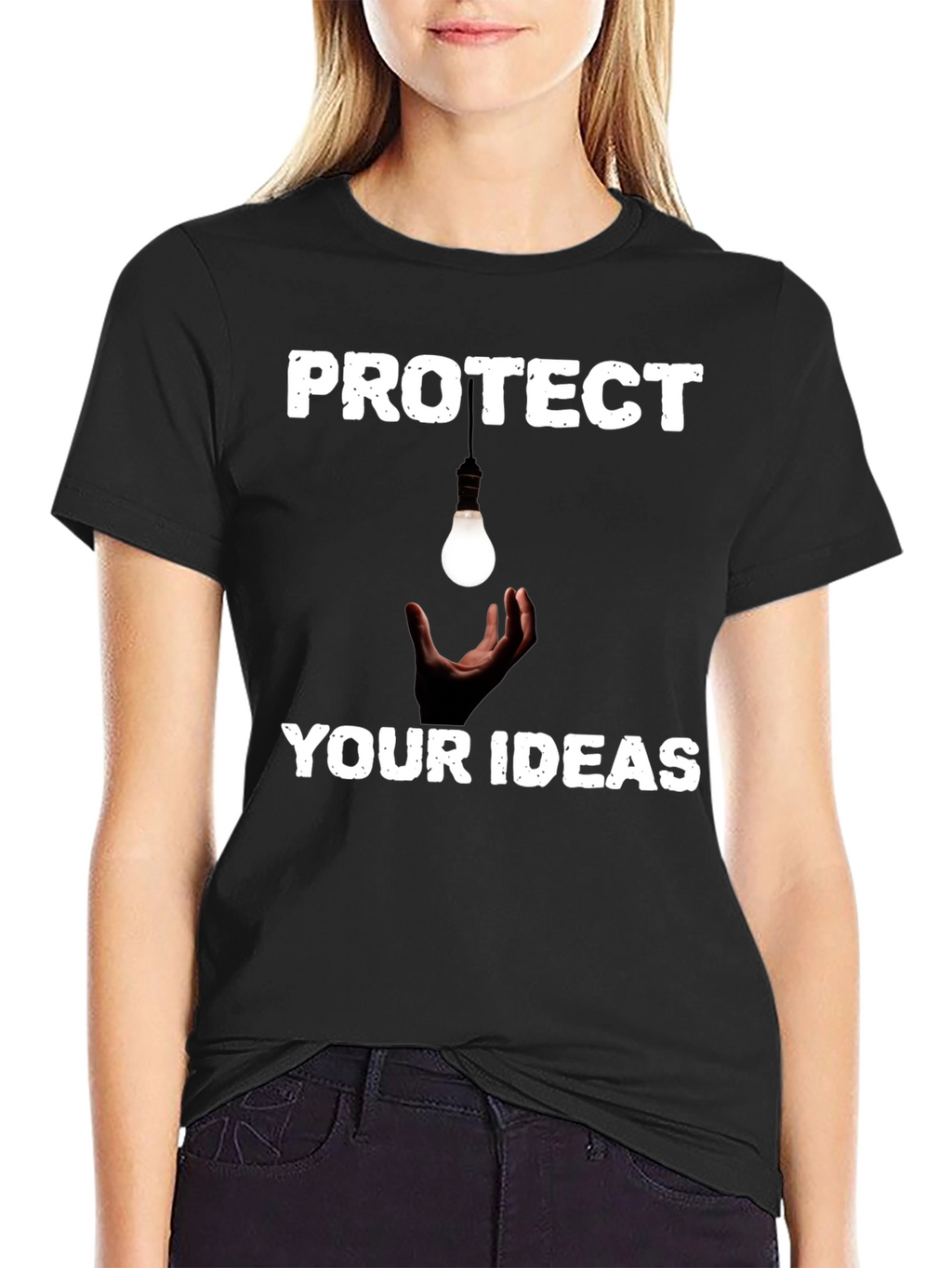 Protect Your Ideas Graphic T-Shirt