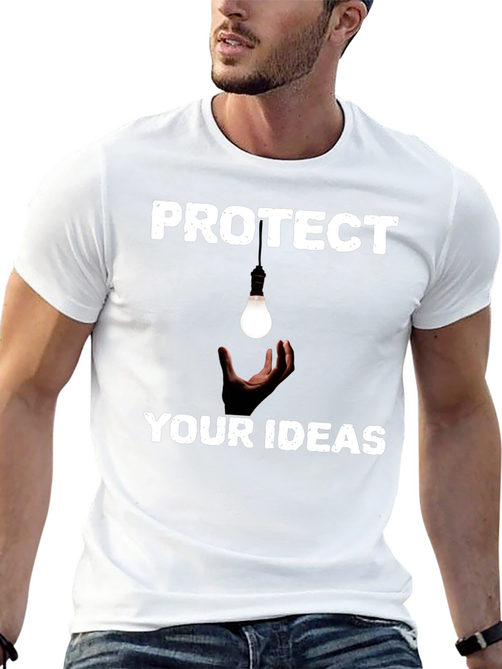 Protect Your Ideas Graphic T-Shirt
