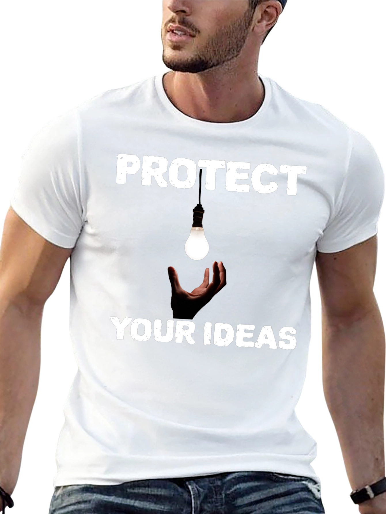 Protect Your Ideas Graphic T-Shirt
