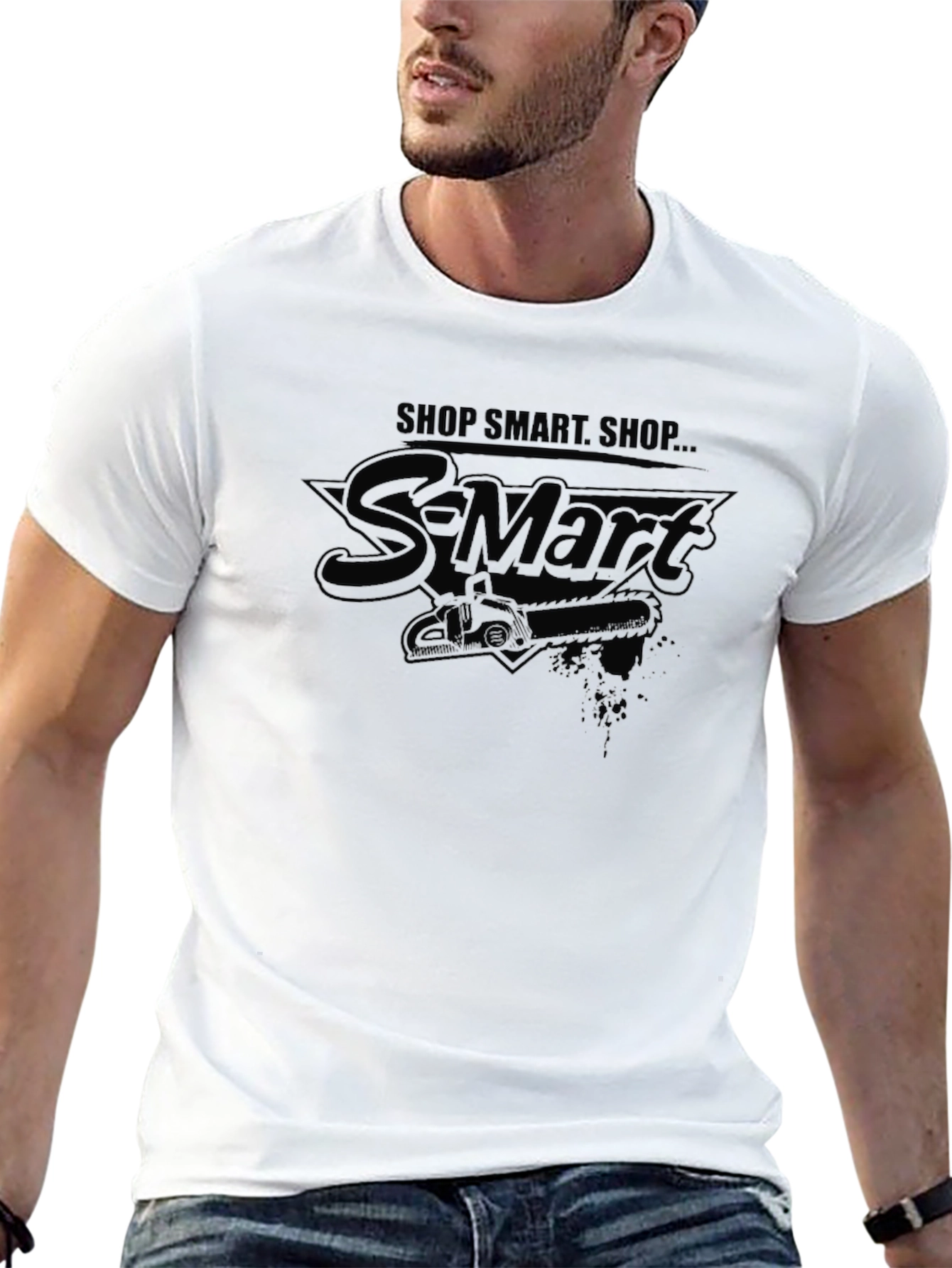 Shop Smart S-Mart Chainsaw Graphic Tee