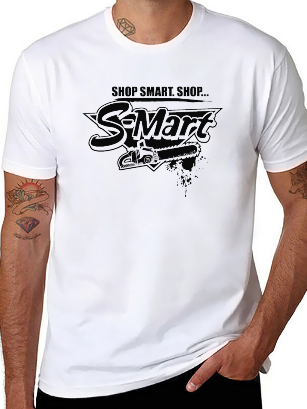 Shop Smart S-Mart Chainsaw Graphic Tee
