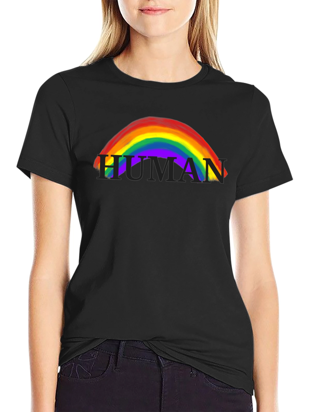 Rainbow Human T-Shirt