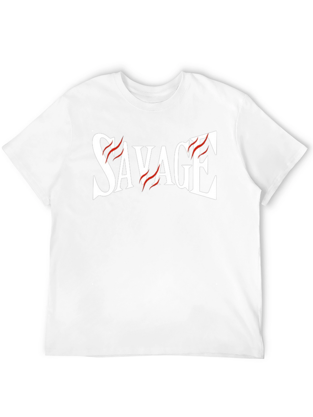 Savage Graphic Print Black T-Shirt