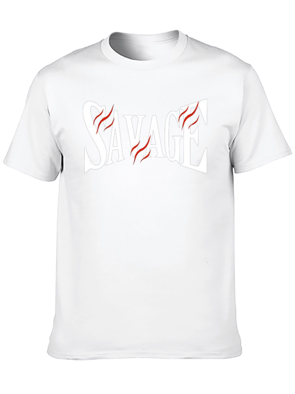 Savage Graphic Print Black T-Shirt