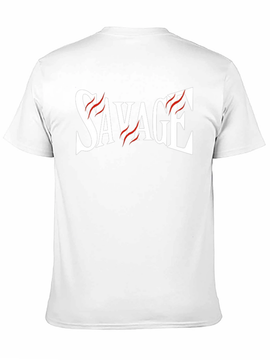 Savage Graphic Print Black T-Shirt