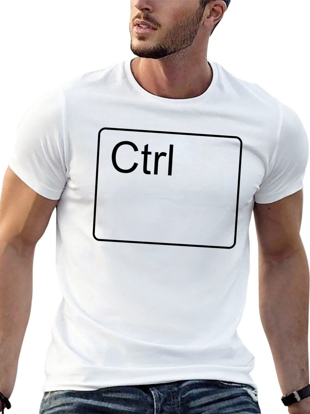 Ctrl Key T-Shirt - Programmer Humor Tee