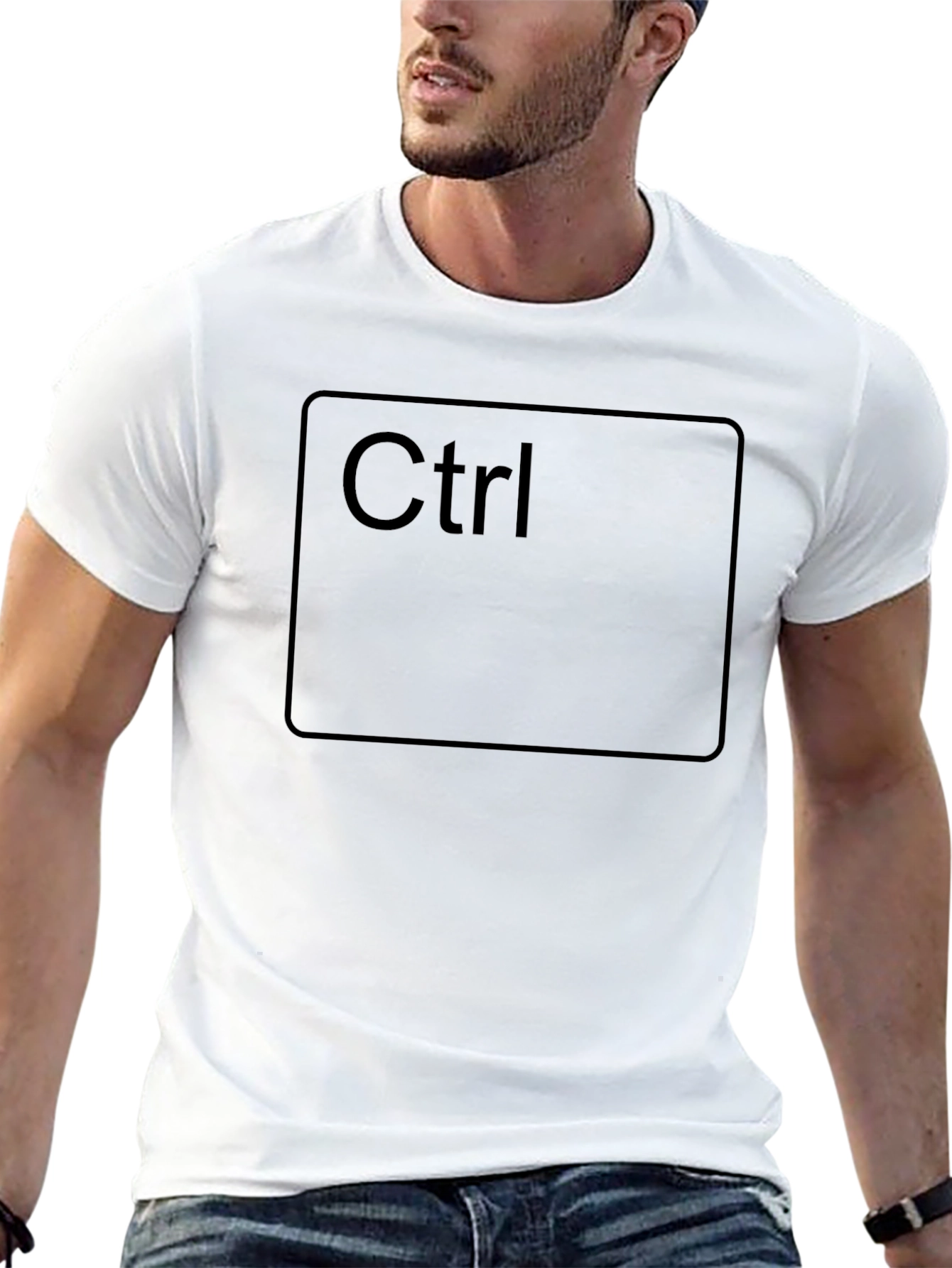 Ctrl Key T-Shirt - Programmer Humor Tee