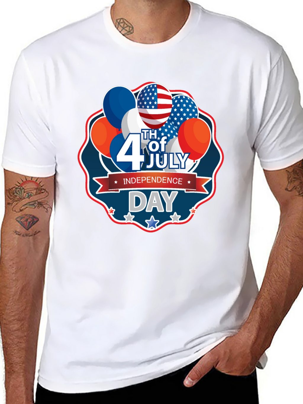 Independence Day T-Shirt Patriotic 4th of July Tee
