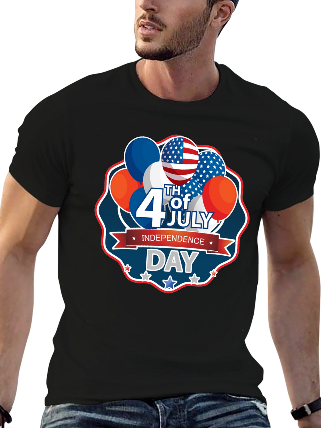 Independence Day T-Shirt Patriotic 4th of July Tee